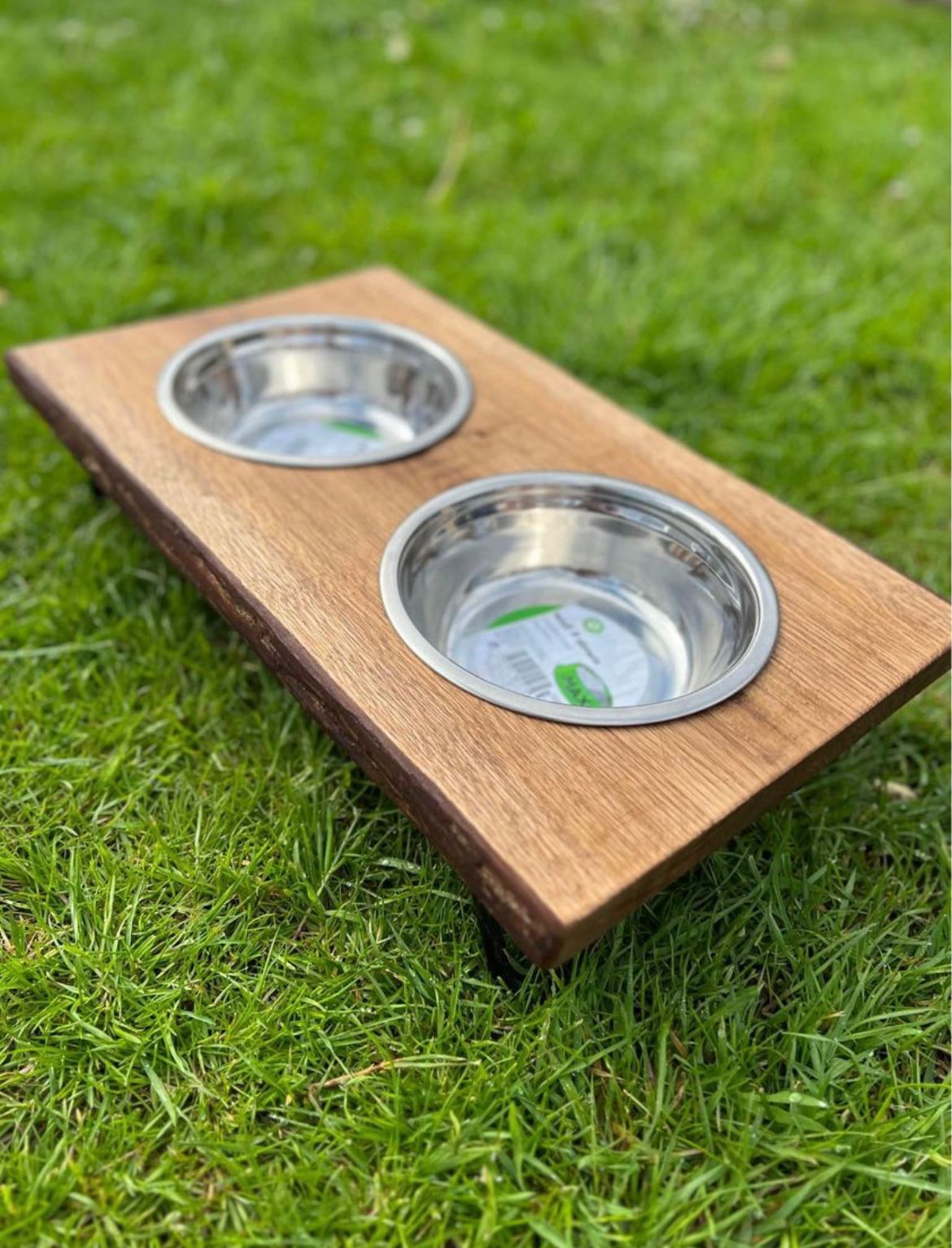 Luxury Handcrafted Wooden Dog Bowls